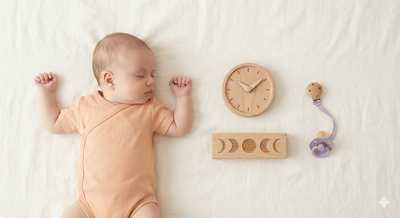 Peaceful sleeping baby representing complete baby sleep guide
